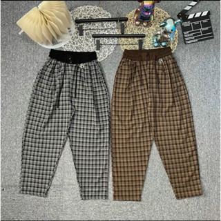 Quần Baggy Nữ Chất Thô Lạnh,Quần Cạp Chun Dáng Baggy Cạp Đen Hottrend JUDIE.Closet