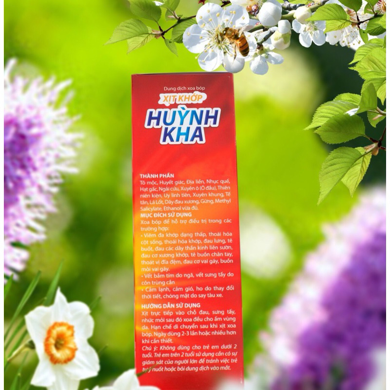 Cao Xịt Xương khớp Huỳnh Kha hỗ trợ giảm đau nhức xương khớp HTHshop