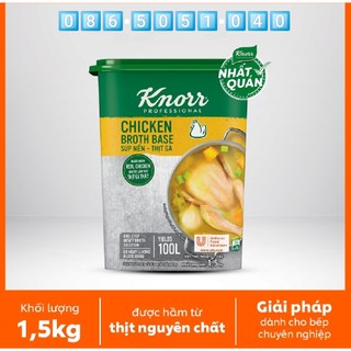 Súp nền thịt gà knorr chicken broth base hộp 1.5kg