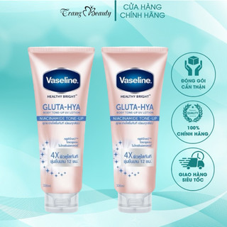 Dưỡng thể vaseline 4x body tone-up thái lan 300ml