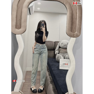 Quần jean baggy phối túi #66670