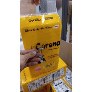 Giấy rút treo tường kèm móc treo Corona - LỐC 1500 tờ
