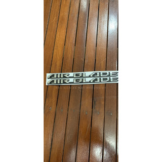 Tem dán chữ nổi xe ab air blade đời 2011-2012 trang trí xe máy siêu đẹp