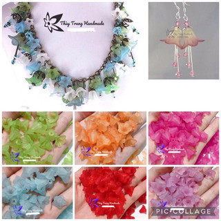 10 HOA LY acrylic làm vòng tay, vòng cổ trang sức handmade