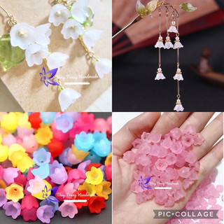 10 HOA LINH LAN acrylic làm vòng tay, vòng cổ trang sức handmade