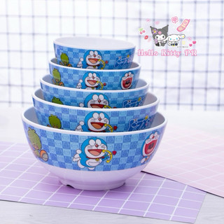 🌸𝐓𝐀̣̆𝐍𝐆 𝐐𝐔𝐀̀🌸 Tô chén - muỗng Hello Kitty - Doremon Doraemon