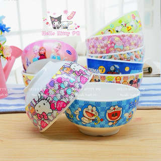 🌸𝐓𝐀̣̆𝐍𝐆 𝐐𝐔𝐀̀🌸 Tô chén - muỗng Hello Kitty - Doremon Doraemon
