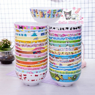 🌸𝐓𝐀̣̆𝐍𝐆 𝐐𝐔𝐀̀🌸 Tô chén - muỗng Hello Kitty - Doremon Doraemon