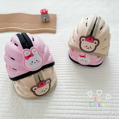 (Có Hộp) Mũ bảo hiểm Mũ bảo vệ đầu cho bé tập đi và tập ngồi dùng cho bé từ 5-36 tháng Hàn Quốc