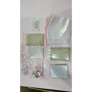 Túi zip chỉ đỏ nhiều size