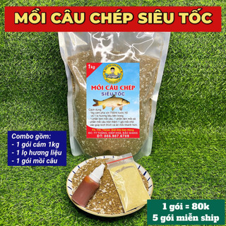 Mồi câu cá chép siêu tốc của biệt đội săn hàng
