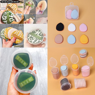 Bông cushion / bông phấn phủ kèm hộp đựng