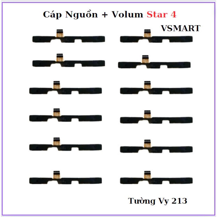 Cáp Nguon + Volum vsmart Star 4