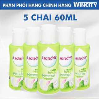 Dung dịch vệ sinh phụ nữ Lactacyd Odor Fresh 60ml Trầu Không - Date 2026