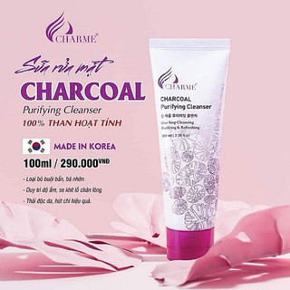 Sữa rữa mặt Than Chame Charcoal 100ml