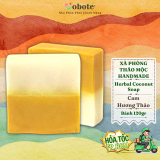 Xà phòng thảo mộc cam hương thảo coboté - herbal soap - bánh 120g