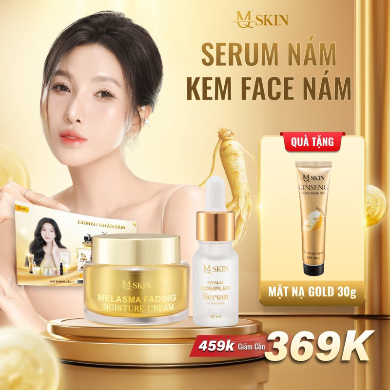 Combo Kem nám đêm + serrum (tặng nạ gold + 2 thẻ cào)