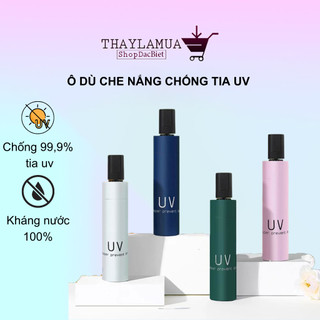 Ô Dù Gấp Tự Động Chống Tia UV Kích Thước Lớn Bảo Vệ Tuyệt Vời Che Mưa Đi Nắng