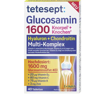Hàng Đức Tetesept Glucosamin 1600 hộp 40 viên
