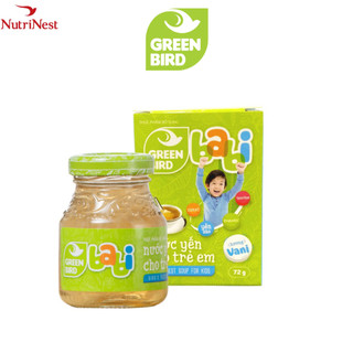 Nước Yến Cho Trẻ Em Green Bird Babi - GREEN BIRD - Hương Vani - Hũ Đơn (72g)