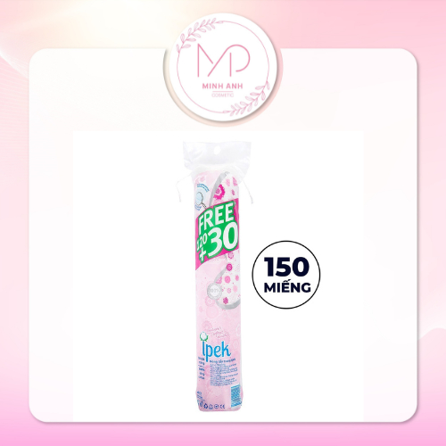Bông Tẩy Trang IPEK 150 Miếng Bông Tẩy Trang IPEK 150 Miếng [ CHÍNH HÃNG CÔNG TY]_