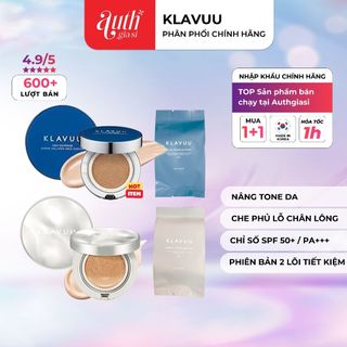 Phấn nước Cushion KLAVUU Hàn Quốc cao cấp Urban Aqua chiết xuất Ngọc Trai nhất định phải thử