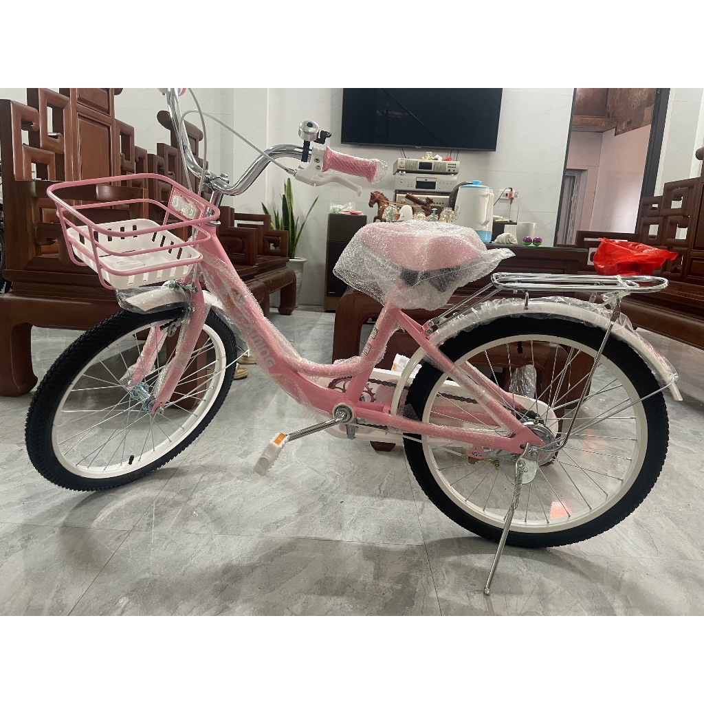 Xe đạp cho bé gái Xaming full size 12-20 đủ màu ( xaming Nữ) Mẫu xe hoa Tuy Líp