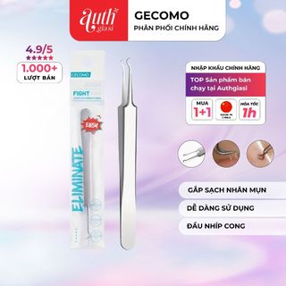 Nhíp gắp mụn đầu cong GECOMO trắng XỊN, cao cấp, hiệu quả và an toàn cho da