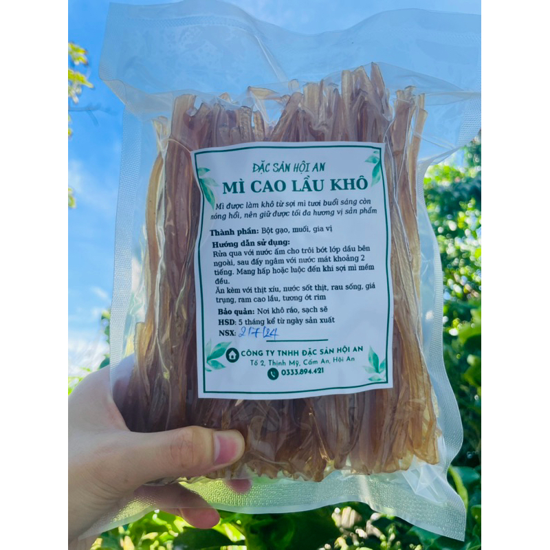500G CAO LẦU KHÔ HỘI AN - ĐẶC SẢN HỘI AN