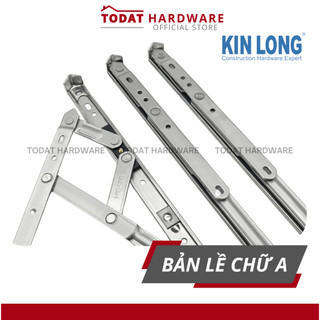 1 cặp bản lề gập chữ a hiệu kinlong dùng cho cửa sổ mở xoay nhôm xingfa