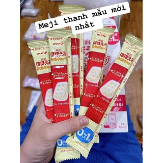 Combo 10 Thanh sữa thanh Meji 0-1 Nội địa nhật