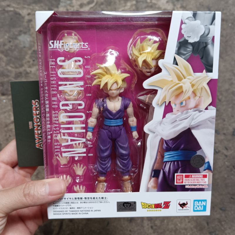 Mô hình Bandai SHF Son Gohan (The Fighter who Surpassed Goku) có sẵn