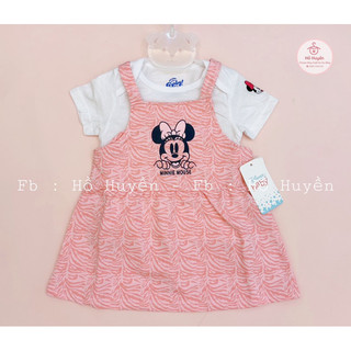 Set yếm váy disney baby xuất dư xịn cho bé