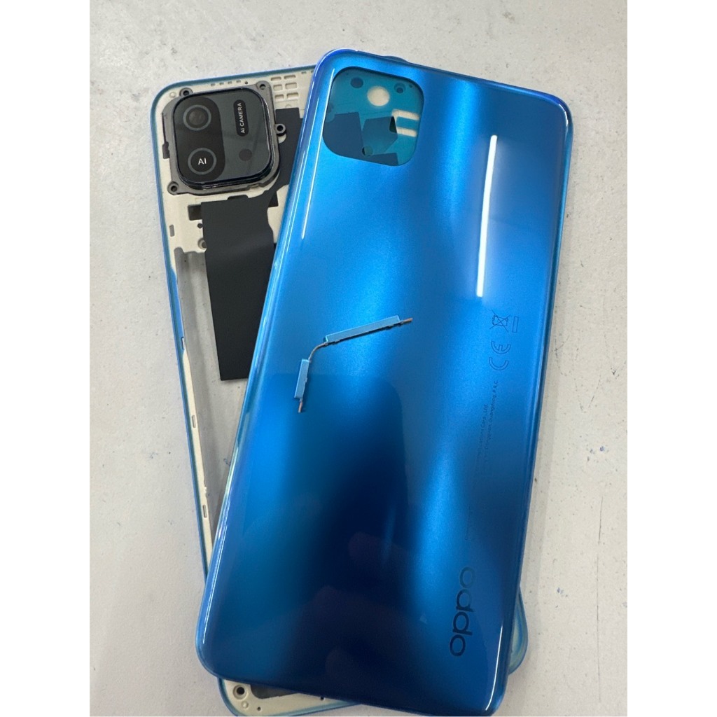 vỏ oppo xương lưng a16k-đen