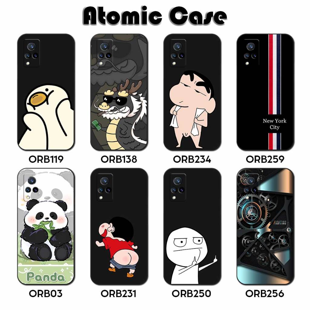 Ốp lưng Vivo V21 - Ốp Vivo V21 TPU dẻo in hình - Atomic Case