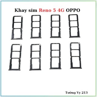 Khay sim oppo reno 5 4g,thay thế