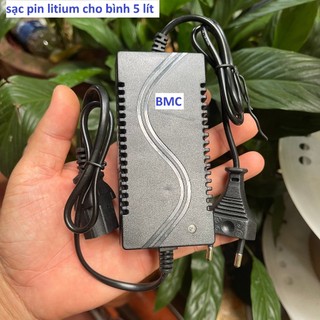 Cục sạc 12V bình Litium, bình phun thuốc sâu 12V điện tử, có đèn tự ngắt khi đầy