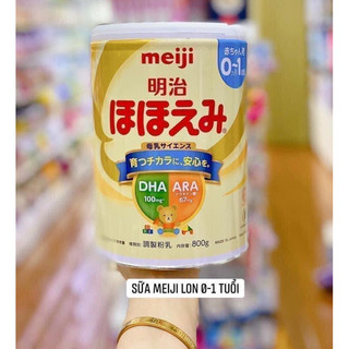 Sữa bột meji 0-1 tuổi