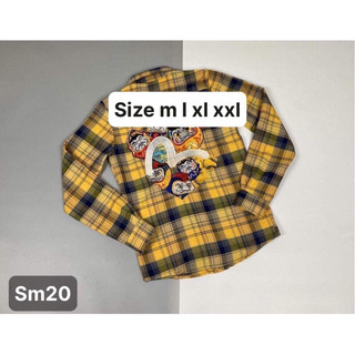 Sơ Mi Kẻ Thêu Hình Hot