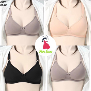 Áo Lót Nữ Bigsize Su Tăm Mịn Đệm Mỏng Không Gọng Mềm Mát Ôm Gọn Ngực 3299 LILIRIA