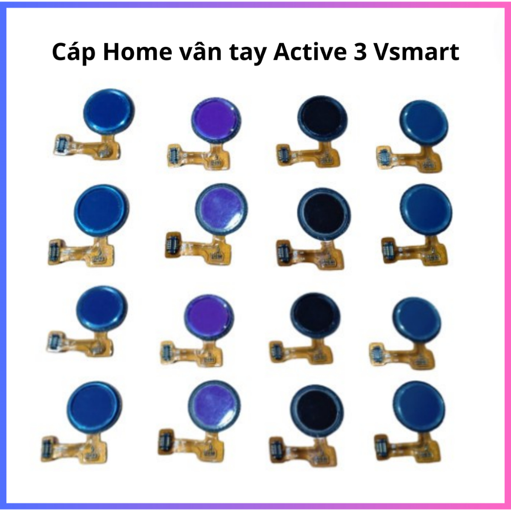 Cáp home vân tay vsmart  Active 3 (Zin tháo máy)