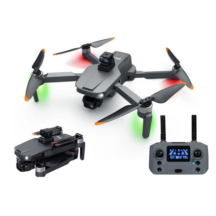 Flycam M318, flycam mini cógimbal chống rung 3 trục, có cảm biến, camera 4K, thời gian bay tối đa 35 phút | BigBuy360 - bigbuy360.vn
