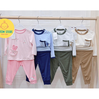 Bộ dài tay cài vai petit cho bé 6 tháng đến 3 tuổi
