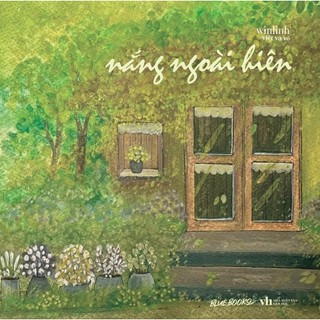 Sách - nắng ngoài hiên