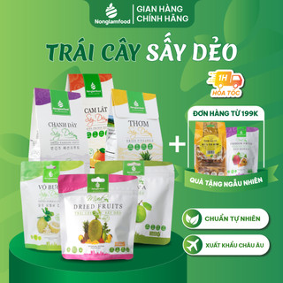 Trái cây hoa quả sấy dẻo nhiệt đới đủ vị Nonglamfood | Ăn vặt tốt sức khỏe