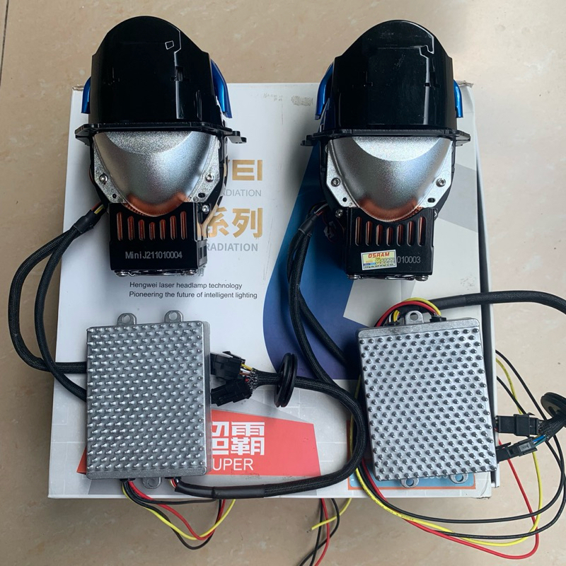 Đèn Bi Henvvei Laser MiNi J21 Công Suất 180W