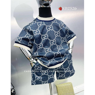 Bộ gucci kèm mũ cho bé trai, ảnh thật trải sàn