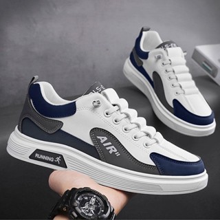 Giày sneaker nam LAKINTA  giày lười phối dây rút thông minh G633