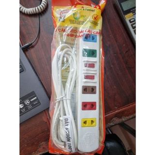 Ổ cắm Lioa 6 ổ dài 3/5m