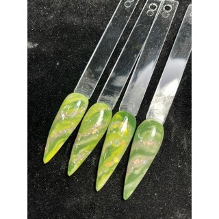 Móng que tập sơn - móng que nail đầu nhọn 1 bịch 40 que